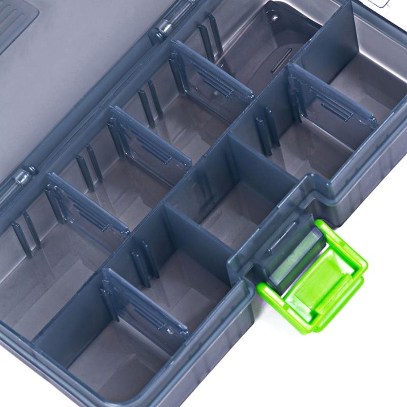 Fishing Tackle Box Waterproof Fishing Baits Organizers Protective Box Fishing Storage Lure Box with Adjustable Dividers