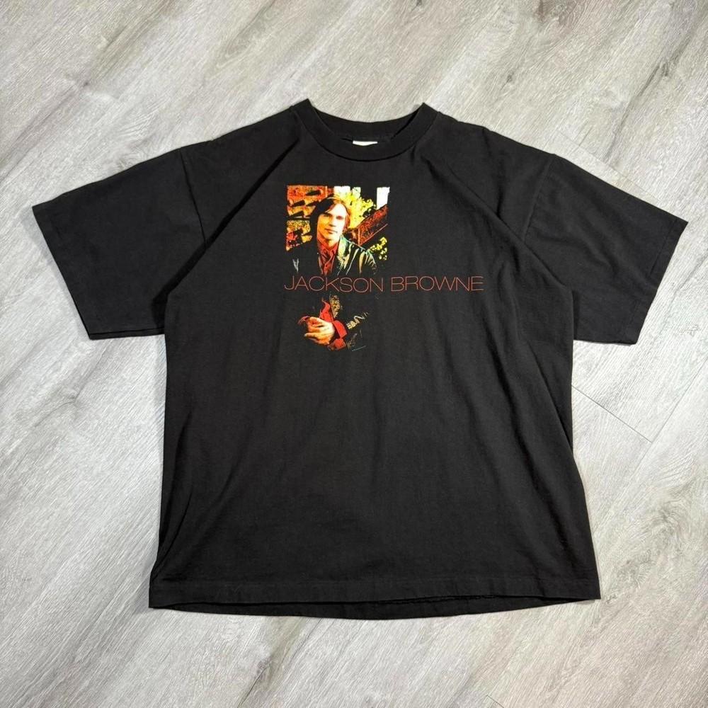 

Jackson Browne Short Sleeve Shirt Unisex Concert S-5XL B131 Unisex T-Shirt L