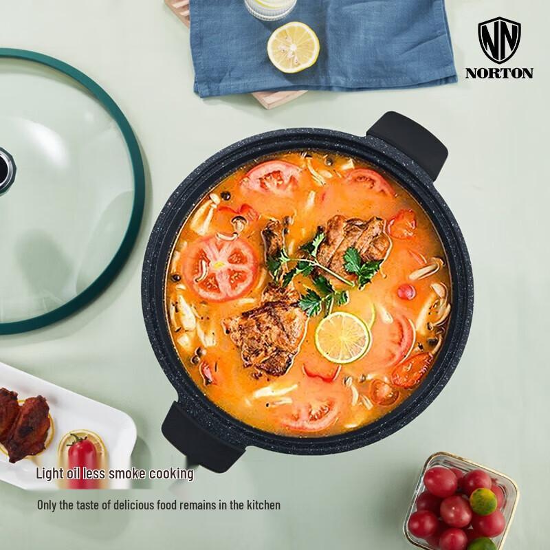 NORTON Duke Temperaturanzeige Antihaft-Wok