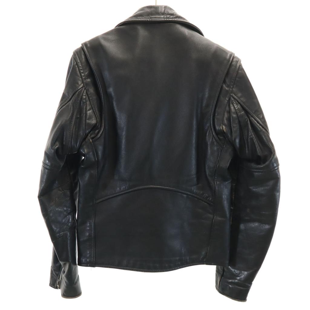 BRANDED GARMENTS 80s Made in USA Vintage genuine leather Double riders jacket Men's Used