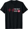 Hartaanval Chirurgie De Beat Gaat Door Overlevende Revalidatie Herstel Cadeau Unisex T-Shirt