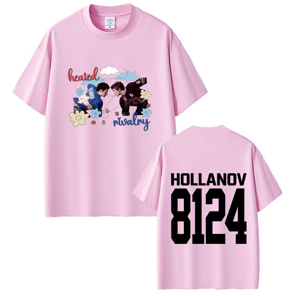 Heated Rivalry Shane Hollander Ilya Rozanov Hollanov 2481 Graphic Tshirt Men Women  Fashion Streetwear Male Soft Cotton Tees