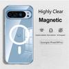 Clear Acrylic Magnetic For  Case For Google Pixel 6 7 8 9 10 Pro XL 9A 8A 7A 6A Wireless Charge Shockproof Cover