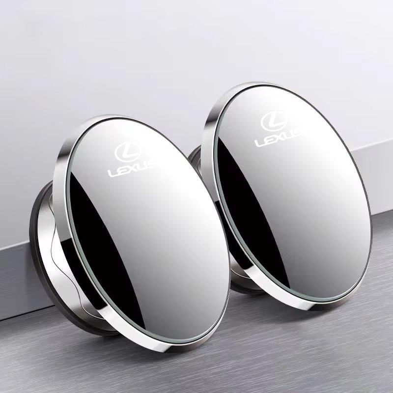 Car Rearview Mirror 360° Small Round Mirror Accessories For Lexus F SPORT ES RX NX LS UX LM LX GX LC RZ IS CT GS RC HS SC TX LB CD4