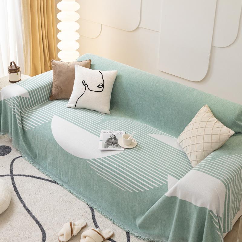 

Чехол для дивана Four Seasons, универсальный синель, универсальный чехол для дивана, нескользящая подушка для дивана, пылезащитная ткань, «все включено» 180*130cm