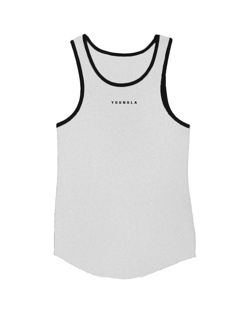 YOUNGLA Men's Summer Fitness Sleeveless Running Vest