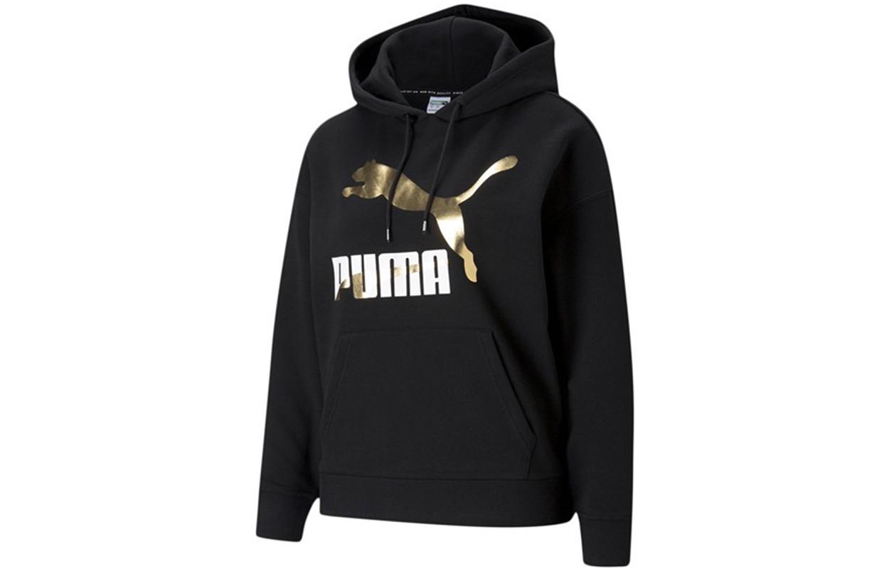 PUMA CLASSICS Sweatshirts Women s Lead Hooded Moderate Regular 531385-51 S