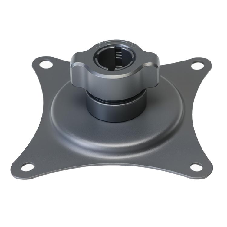 17Mm Ball Head Mount Bracket Adjustable Tilts Swivels for 75Mm VESA Pattern Portable Screens