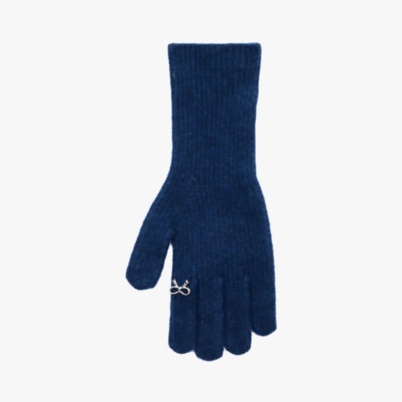 PINK PINEAPPLE FAIRY RIBBON RING GLOVES_NAVY