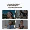 WITGOER Bluetooth Earphones, Clip-On Style, Sports, Noise-Cancelling, Long Battery Life, Black