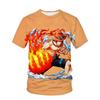 2024 New Cool Boy Summer Stranger Things T-shirt Children's One Piece 3d Print Fashion Luffy Fashion Short Sleeve T-shirt