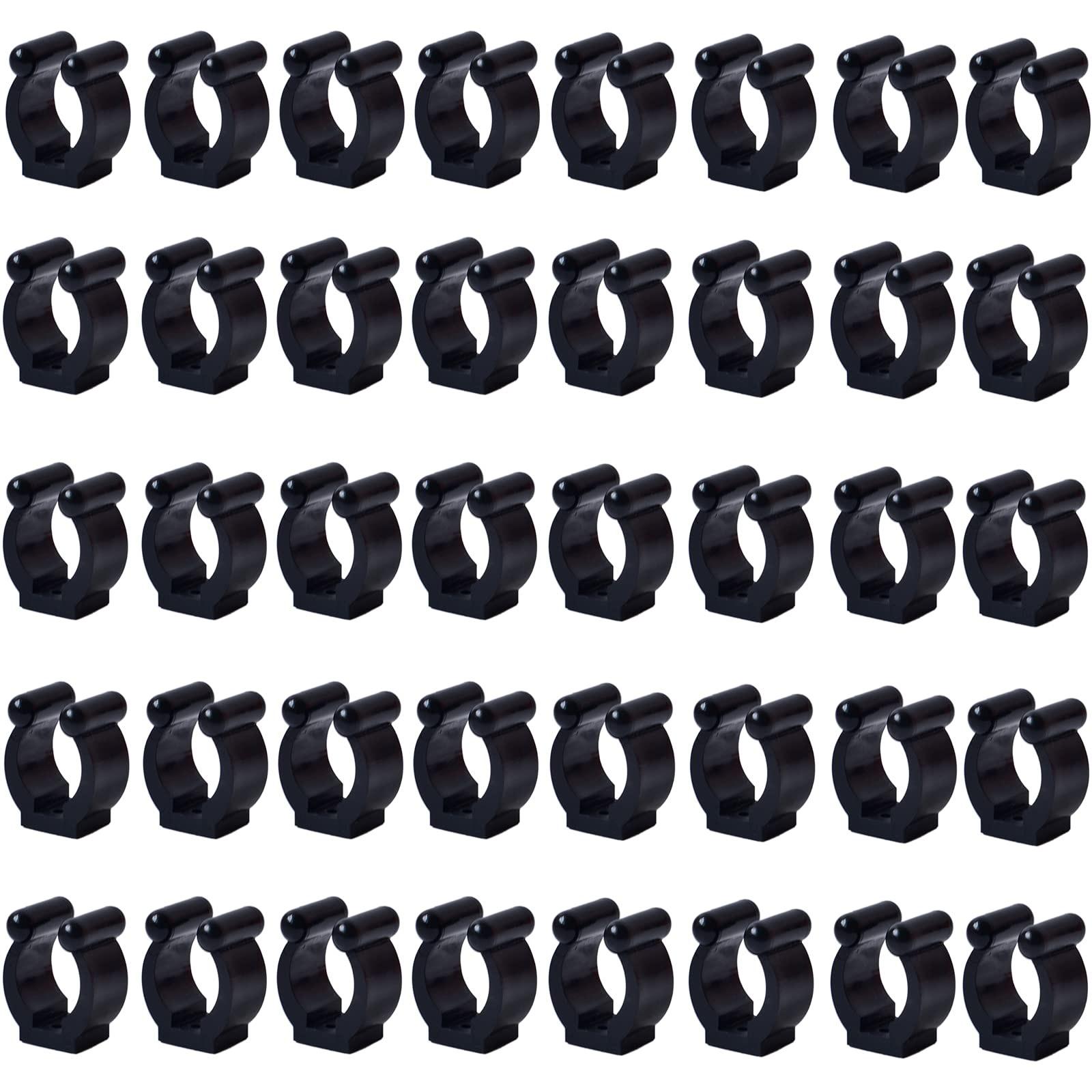 

40 шт. Держатель для удилищ, настенный, клипсы для удилищ, органайзер для хранения, подставка-дисплей, держатель для фиксации киев для снукера M