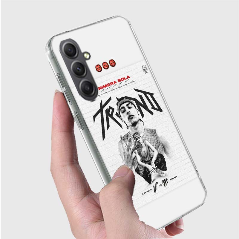 Trueno Rapper Phone Case for Samsung A16 A26 A36 A56 A17 A37 A57 A07 A06 A02S A03 A04S A05S Galaxy Note 20 10 A50S A71 A51 A31 A