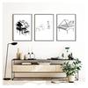 Nordic Line Draw Print abstrakte minimalistische Wandkunst Malerei dekorative Bild Home Decor schwarz weiß Klavier Leinwand Poster