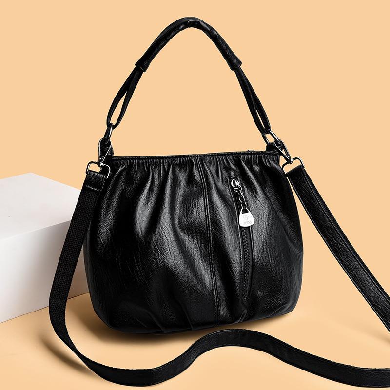 Small Bag Fashionable Texture Simple New Trendy Messenger Bag Shoulder Bag Casual Bag Armpit Bag