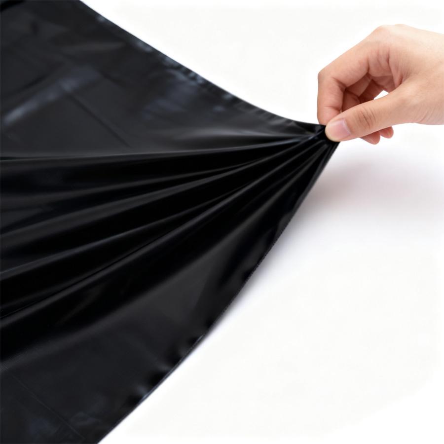 Waterproof Oil Proof Pure Black PVC Bed Sheet No Wash Dirt Resistant Moisture Proof Easy Clean Essential For Rental Dorm