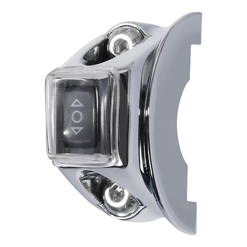 

Clutch Bracket Control Switch Button For Touring Road Street Glide Softail Dyna All Models Motorcycle Chrome Chrome Color