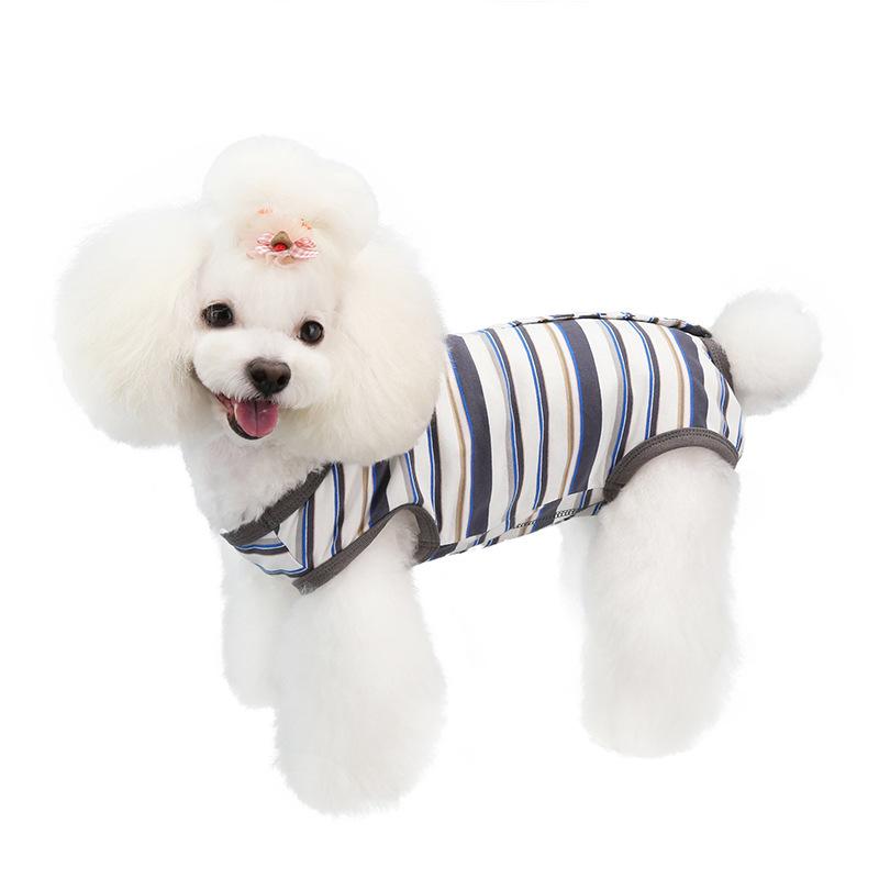 

New pet sterilization suit, postoperative recovery suit, soothing suit, full bag belly for dogs, universal for cats and dogs S 0.5-1.5kg