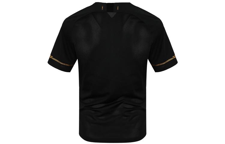Nike T Shirts Men's Black Crew Neck Moderate Straight Fit CV9630-010