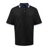 Men'S Summer Casual Lapel Stitching Contrast Color T-Shirt Sports Fashion Short-Sleeved Shirt