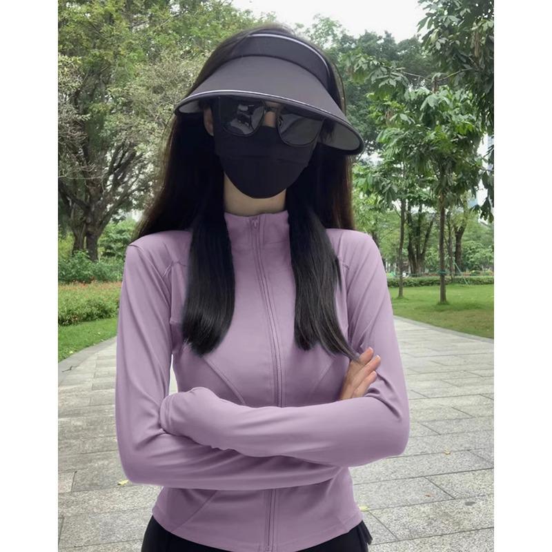 Women's Gray Ice Silk UV Sun Protection Summer Cardigan Jacket 2025