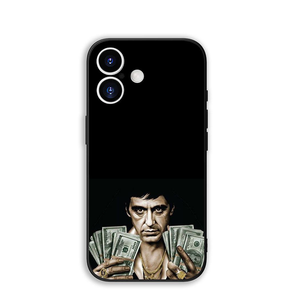 

for Xiaomi Redmi Note 12 10 11 9 Pro 10C 12C 9T 9A 10A 12S Note11 Note12 5G 4G Phone Case Scarfaces Al Tonys Pacinos Montana Redmi Note 10 Pro