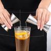 15/30ml 25/50ml 30/60ml Stainless Steel Measuring Cups Bar Party Wine Cocktail Shaker Dual Shot Jigger Liquid Drinks DIY Tool