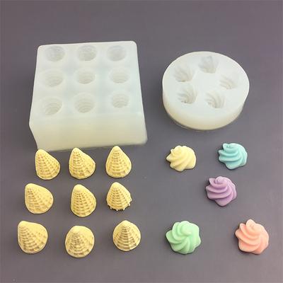 1 Stück Mini Kegel Creme Silikonform Kuchen Dekor Diy Schokolade Cupcake Süßigkeiten Desserts Fondantform Backen Duftkerzen Dekor