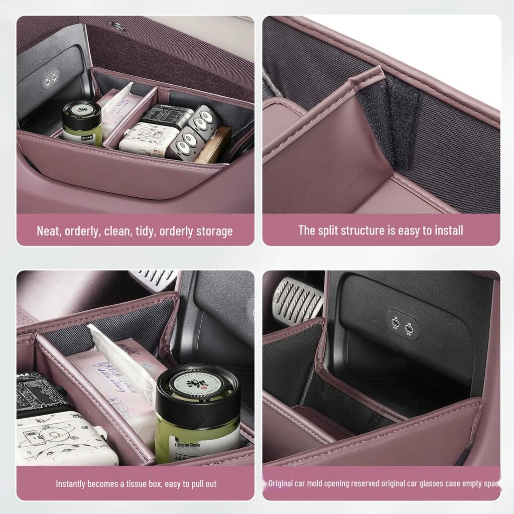 Xiaomi YU7 Center Console Leather Folding Storage Box