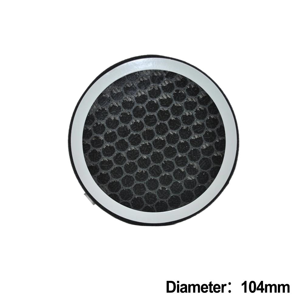 HEPA Activated Carbon Air Filter Screen for PVC Pipe Smoke and Dust Removal In Air Outlets and Exhaust Ventilation Systems