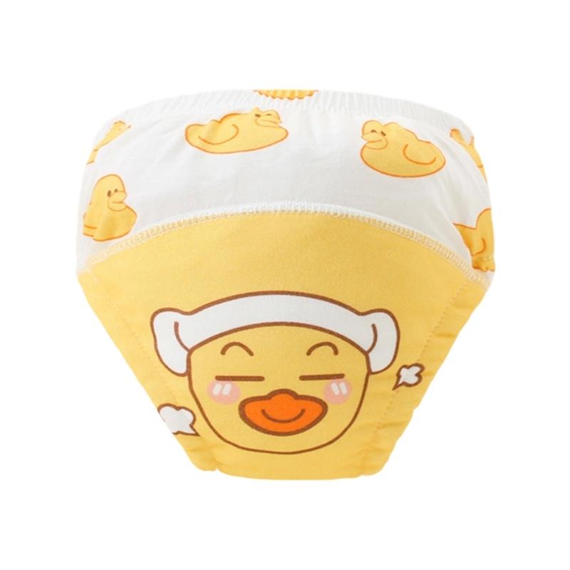 Reusable Cotton Potty Training Underwear Anti Leak Protection Comfortable Washable Toilet Learning Pants For Baby