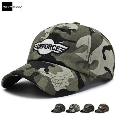 Бавовняні чоловічі бейсболки Камуфляжна армійська кепка Літня камуфляжна бейсболка татова шапка