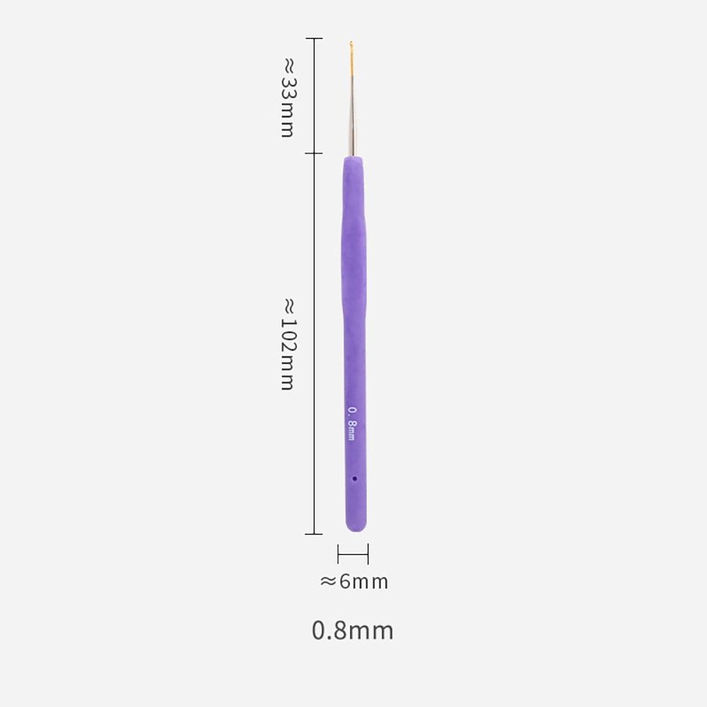 Neue Gummihandgriff Stricknadeln Lang Mehrgrößen Häkelnadeln Häkelnadeln Schal