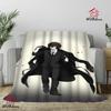 Dazai Bungo Stray Dogs Flanell-Kuscheldecke für Schlafzimmer Anime Dekoratives Sofa Picknick Nickerchen Decke Heimdekoration Geschenk 70x200cm