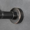 Black Wall-mounted Tap YORK 2 Low