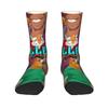 Calcetines para Hombre Adulto Allen el Alienígena Invencible Anime Calcetines Otoño Divertidos Cálidos Suaves Calcetines Estampados de Escalada Antideslizantes
