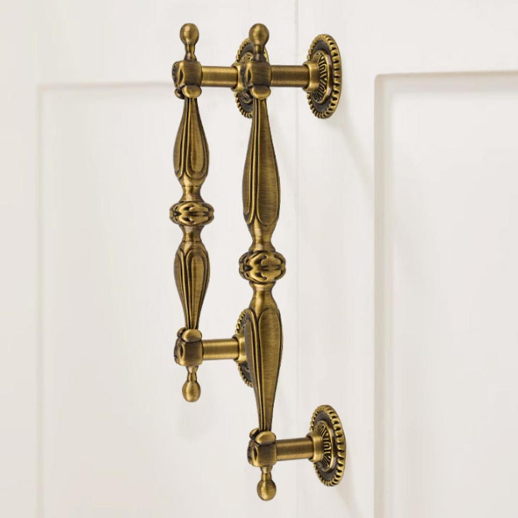 Cabinet Handle Brass Multipurpose Easy to Install Versatile Chests Pull