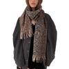 Autumn and Winter Fashionable and Versatile Retro Leopard Print Scarf for Women Winter Tassel Thickened Warm Versatile Shawl and Scarf