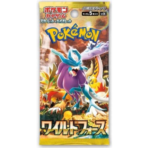 Pok?mon Card Game Wild Force Booster Pack (5 cards per pack) Japanese version