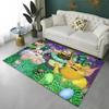 Tappeto Cartoon 3D My Singing Monsters Videogioco per Casa Soggiorno Camera da Letto Divano Zerbino Decorazione, Tappeto per Area Tappetino Antiscivolo per Pavimento