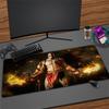 Xxl Mouse Pad God of War Gaming Accessories Keyboard Computer Desk Mat Game Big Carpet 90x40 Large Gamer Cabinet Table Mousepad