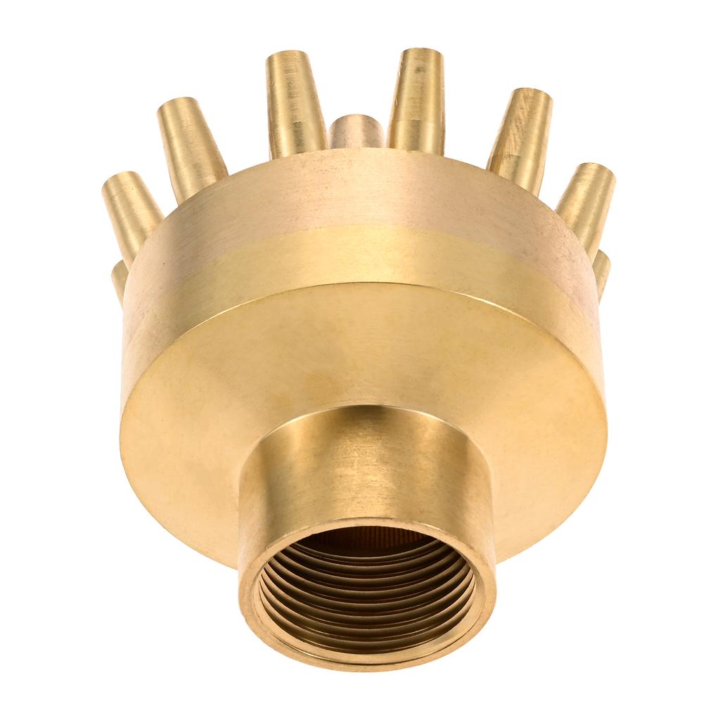1PC DN25/DN40 Universal Pond Fountain Head Garden Water Fountain Sprays Nozzle Sprinkler Heads Female Thread 1Inch/1.5Inch Brass