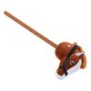 70cm Horse Stick Toy Plush Soft Comfortable Horse Hd Toy with Sound Function for Kids Toddlers Gift