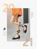 Women's Lace-Up Wedge Heel Straw Sandals - 2024 Spring/Summer Fashion Collection