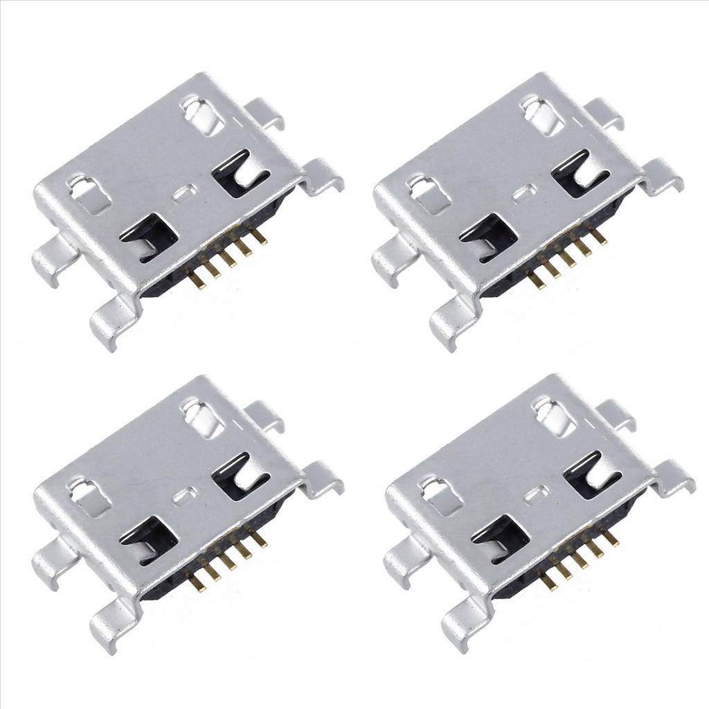ABUL-40 X Type B Female Silver Mini USB 5 Pin Socket Mount Receptacle Connector