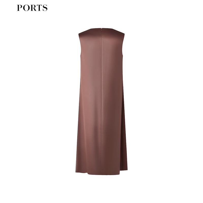 Ports Women's Glossy Sleeveless Midi Dress
