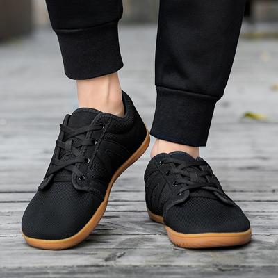Big Size Zero Drop Training Minimalist Sneakers Running Non Slip Gym Flats Mens Wide Barefoot Toe Shoes Canvas Casual Shoes