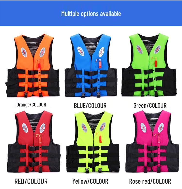 

Marine Life Vest for Swimming, Rafting, and Boating S синій