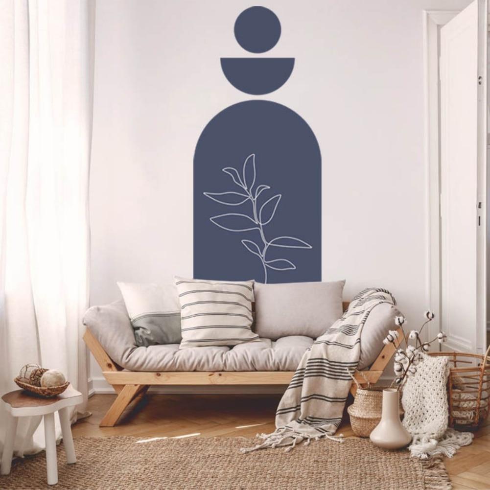 Arch Wall Decal Peel Stick Arch Wall Decal for Living Room Bedroom Children Room