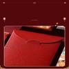 6 Pcs Chinese  Year Red Envelope Best Wishes Chinese Style  Stamping Bronzing Red Pocket Wedding Party Decorations